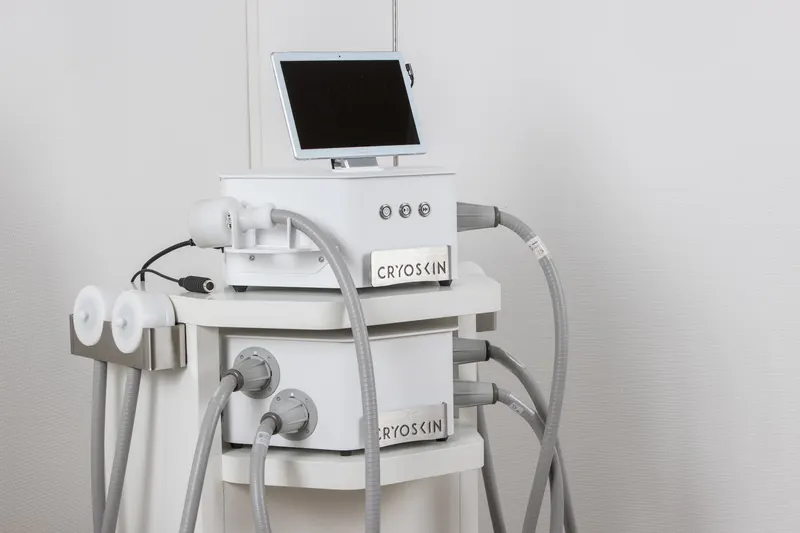 Cryoskin® Revolution console in a spa room