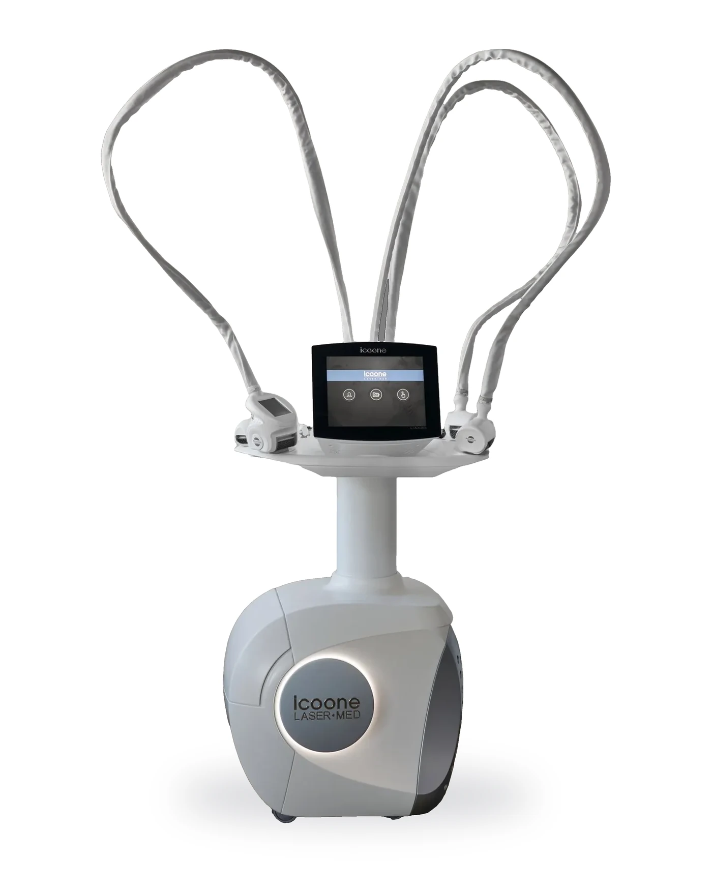 icoone® Laser-Med robotic microstimulation console with Roboderm® handpieces, by i-Tech Industries